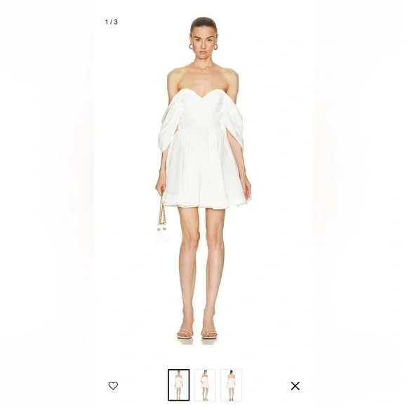 Aje | Dresses | Brand New Aje Zorina Sweetheart Mini Dress | Poshmark